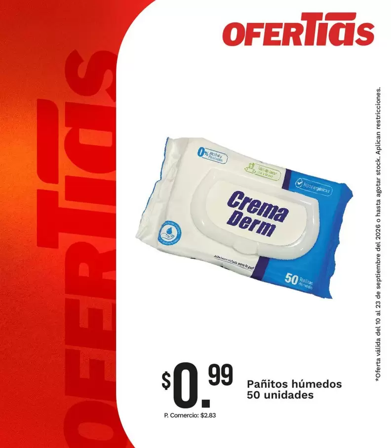 Pañitos húmedos