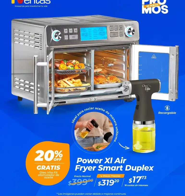 Imágenes - Power XI Air Fryer Smart Duplex
