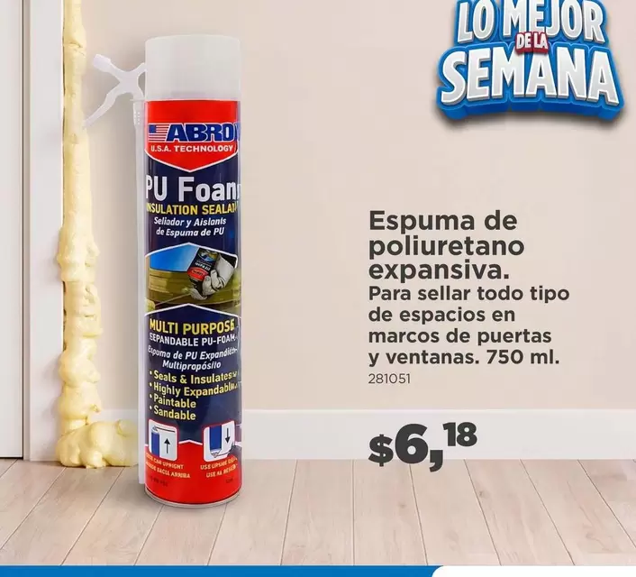 Abro - PU Foam Insulation Sealant