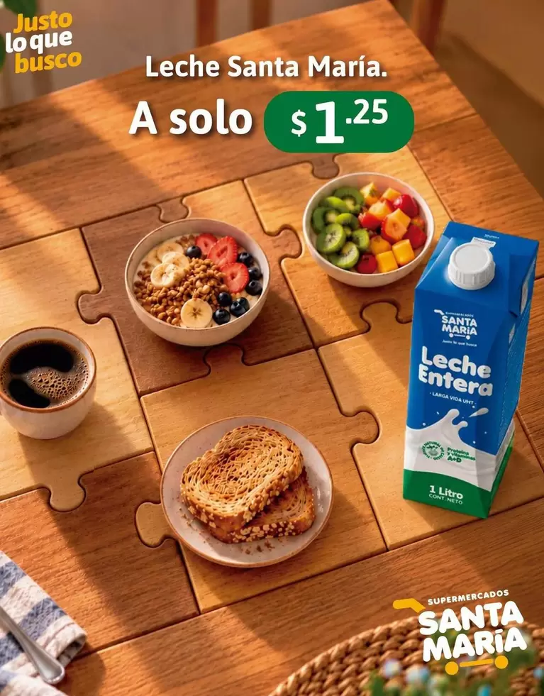 Santa Maria - Leche Entera
