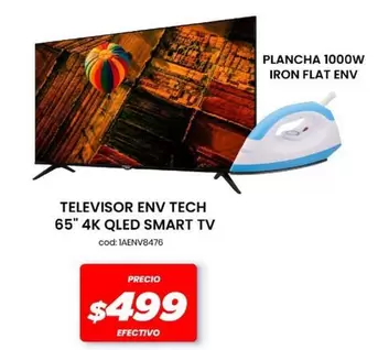 TELEVISOR 65" 4K QLED SMART TV cod: IAENV8476