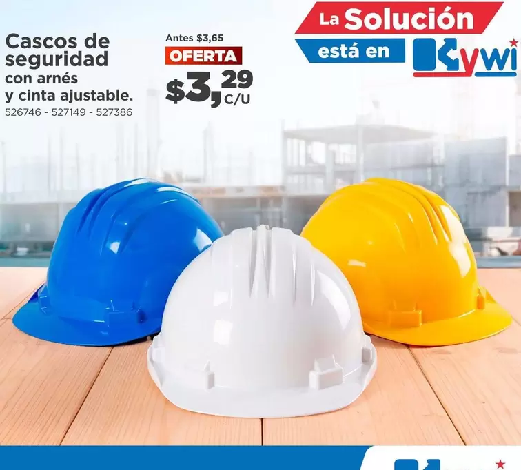 Cascos de seguridad con arnés y cinta ajustable