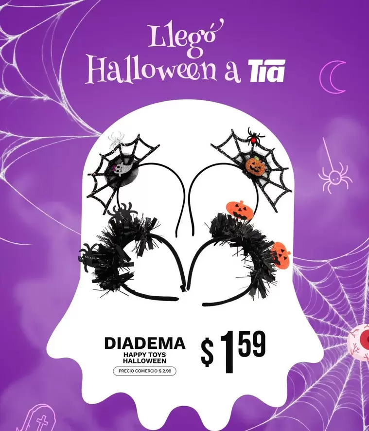 TIA - DIADEMA HAPPY TOYS HALLOWEEN