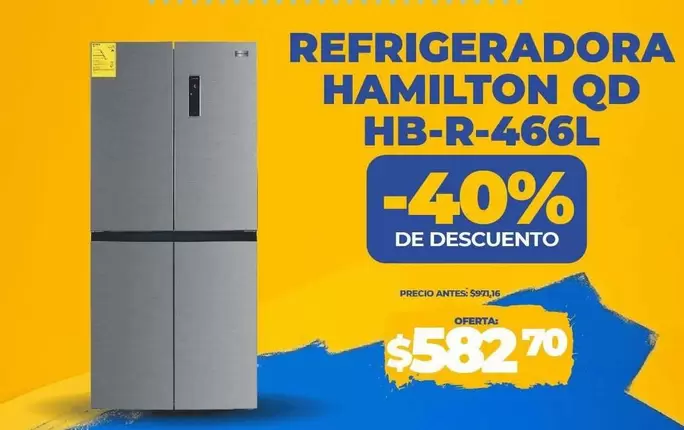REFRIGERADORA QD HB-R-466L