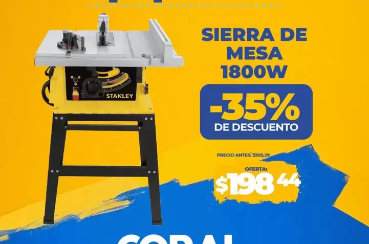 SIERRA DE MESA 1800W
