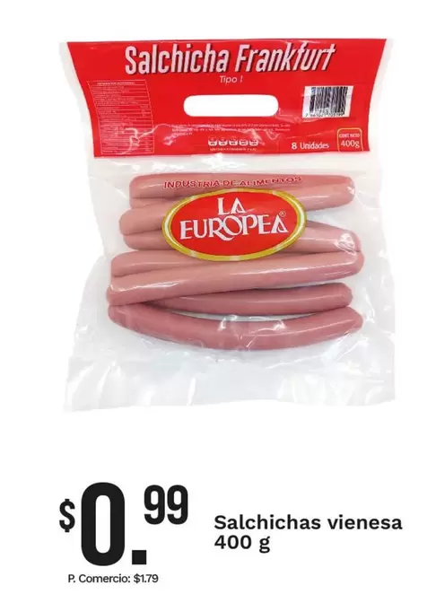Salchichas vienesas