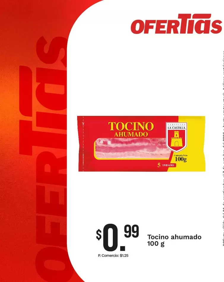 Tocino ahumado
