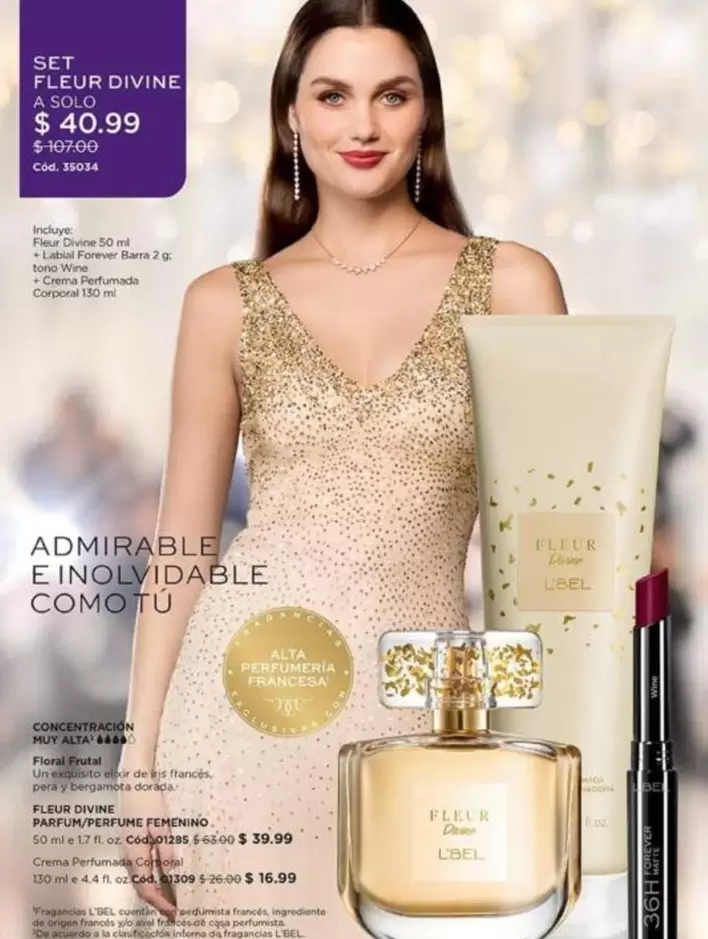 L'bel - SET FLEUR DIVINE