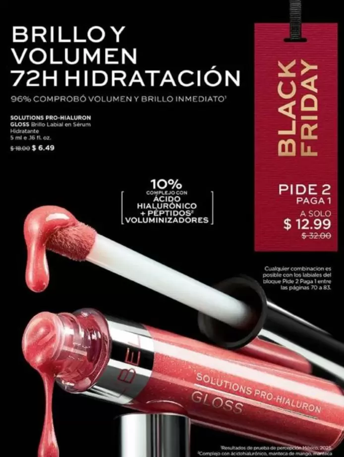 Mango - SOLUTIONS PRO-HIDRACION GLOSS Brillo Labial