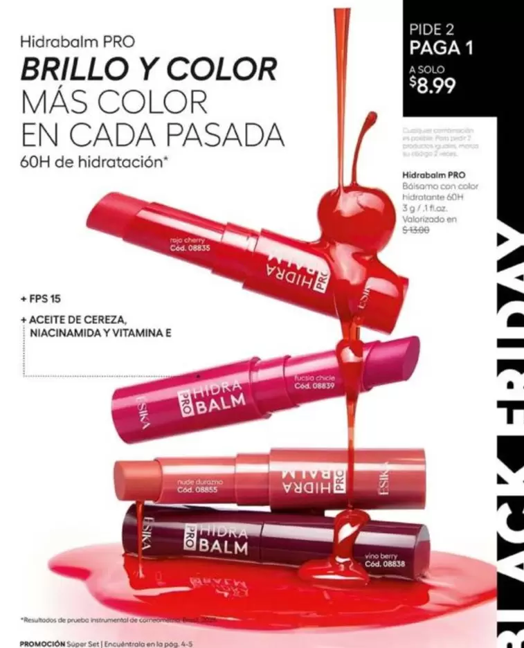 Pro - Hidrabalm PRO BRILLO Y COLOR MÁS COLOR EN CADA PASADA