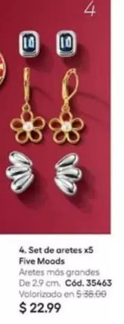 Set de oretes x5
