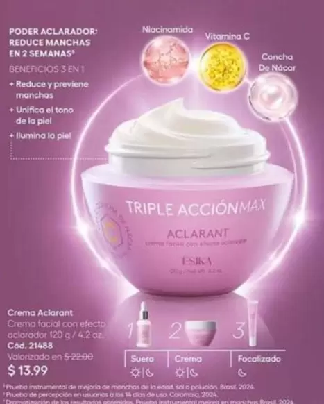 Sol - Crema Aclarant Triple Accion Max