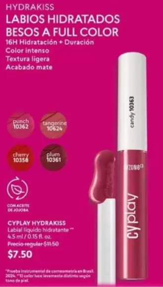 mate - LABIOS HIDRATADOS BESOS A FULL COLOR