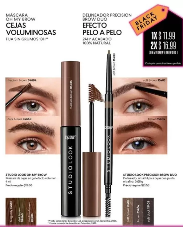 Colombia - STUDIO LOOK ON MY BROW CEJAS VOLUMINOSAS