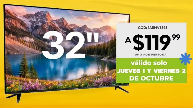 uno - 32" TV COD: 1AENV8395
