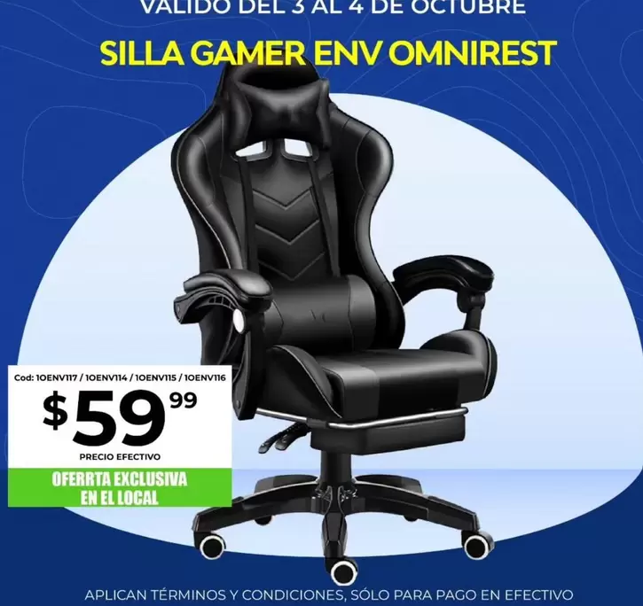 Silla Gamer ENV OMNIREST