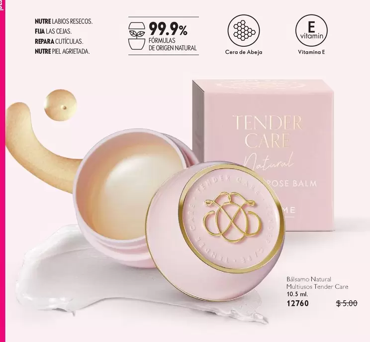 Oriflame - Bálsamo Natural Multiuse Tender Care 10.5 ml