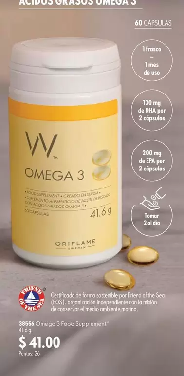 Oriflame - Omega 3 Food Supplement