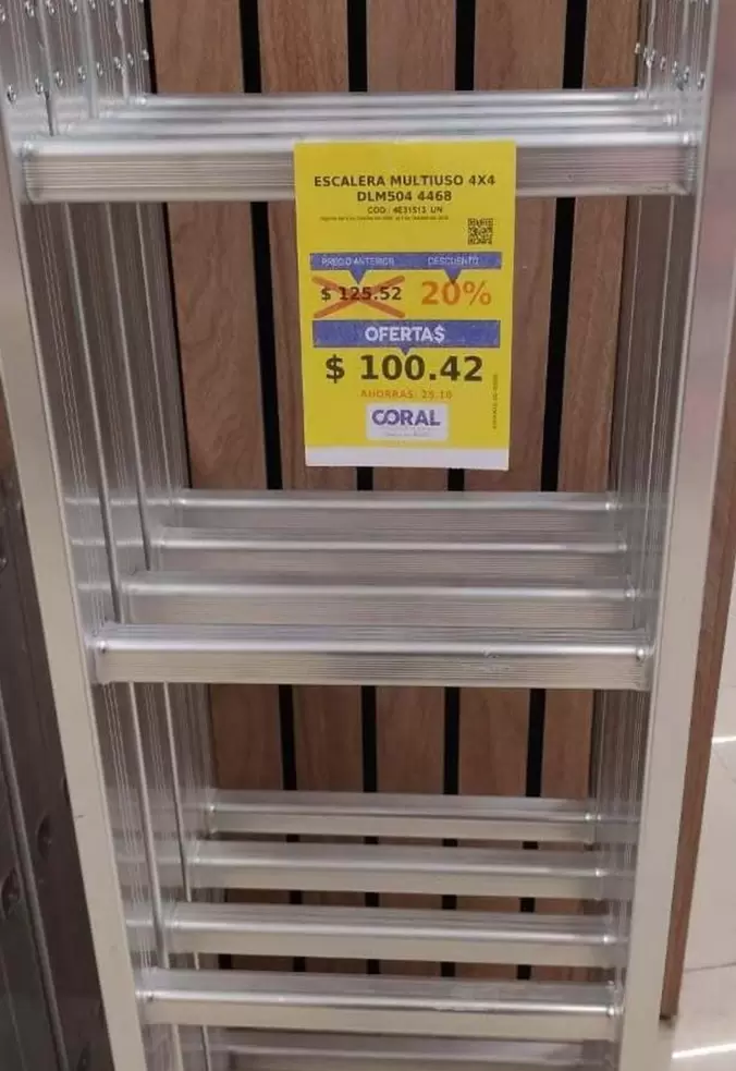 ESCALERA MULTIUSO 6X4