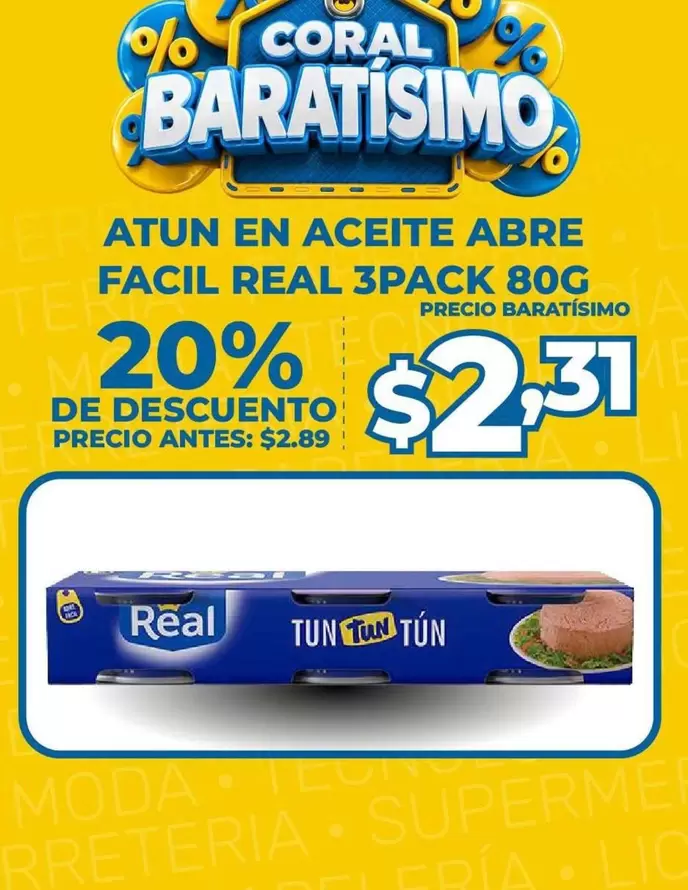 Real - ATUN EN ACEITE ABRE FACIL