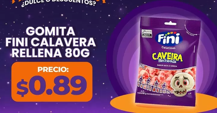 GOMITA FINI CALAVERA RELLENA