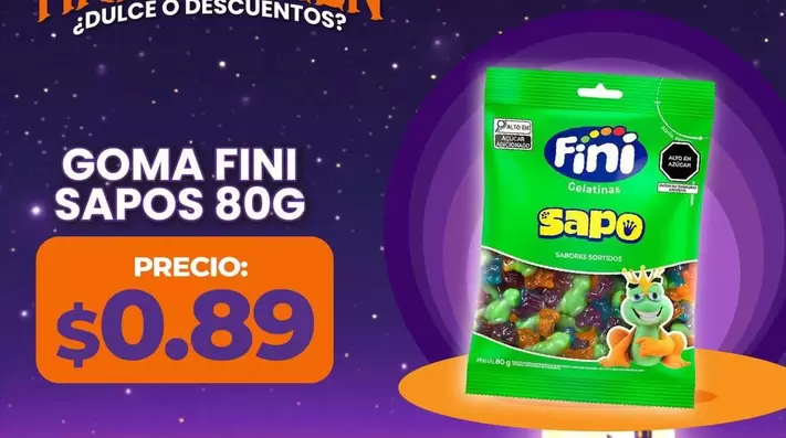 GOMA FINI SAPOS