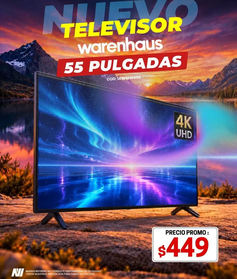 TELEVISOR 55 PULGADAS