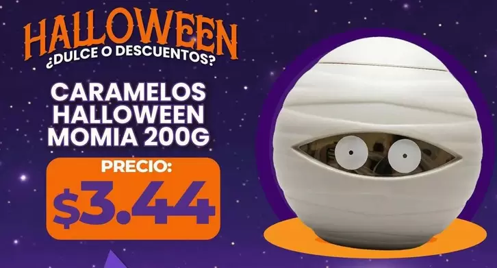 CARAMELOS HALLOWEEN MOMIA