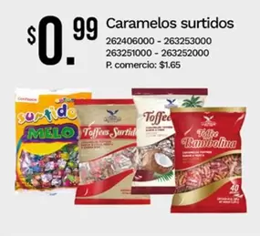 Caramelos surtidos 262406000 - 263253000 263251000 - 263252000