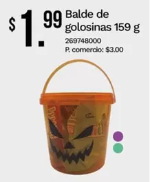 Balde de golosinas 159 g 269748000