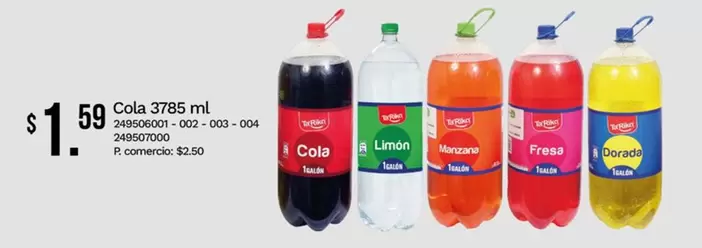 Manzana - Cola 3785 ml 249506001-002-003-004 249507000