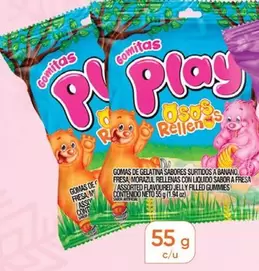 Play - Gomitas Osos Rellenos