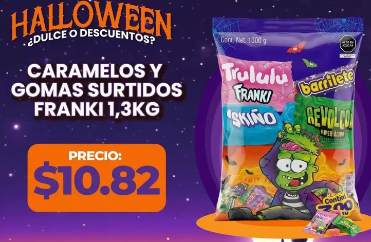 CARAMELOS Y GOMAS SURTIDOS