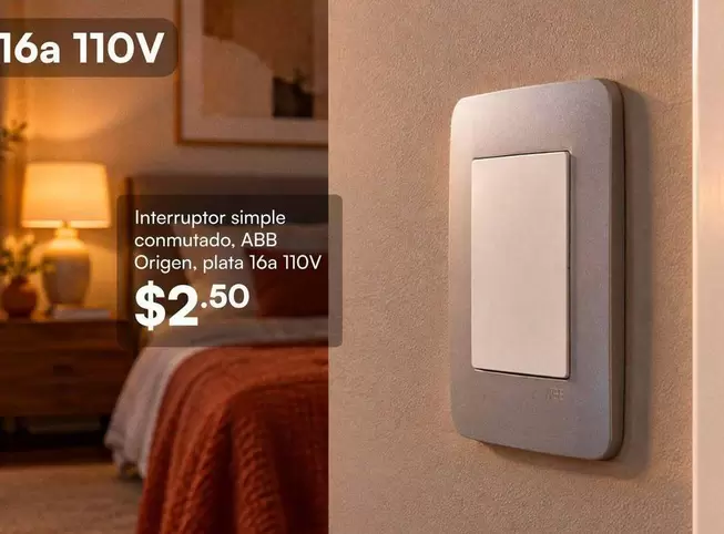 Interruptor simple conmutado