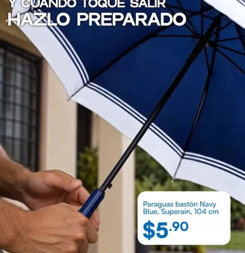 Paraguas bastón