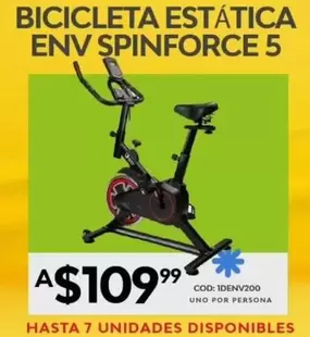 uno - BICICLETA ESTÁTICA ENV SPINFORCE 5