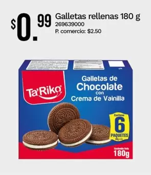 Galletas rellenas 180 g