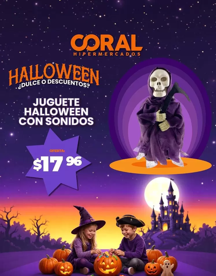 JUGUETE HALLOWEEN CON SONIDOS