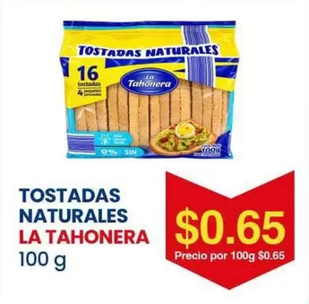 TOSTADAS NATURALES