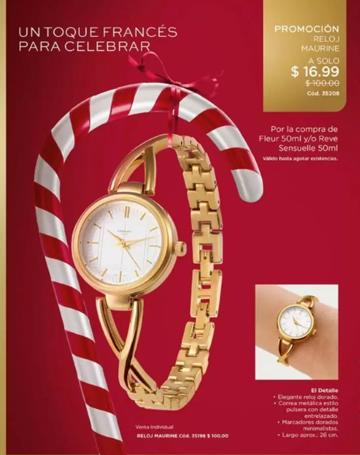 Corréa - Reloj Fleur 50ml y/o Reve Sensuelle 50ml