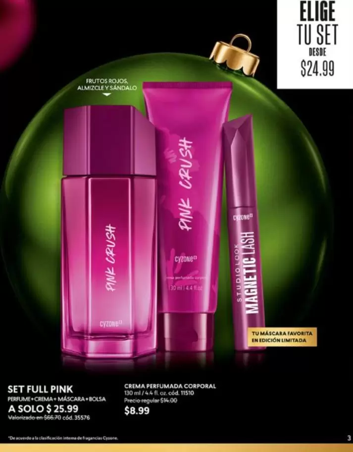 Crush - SET FULL PINK