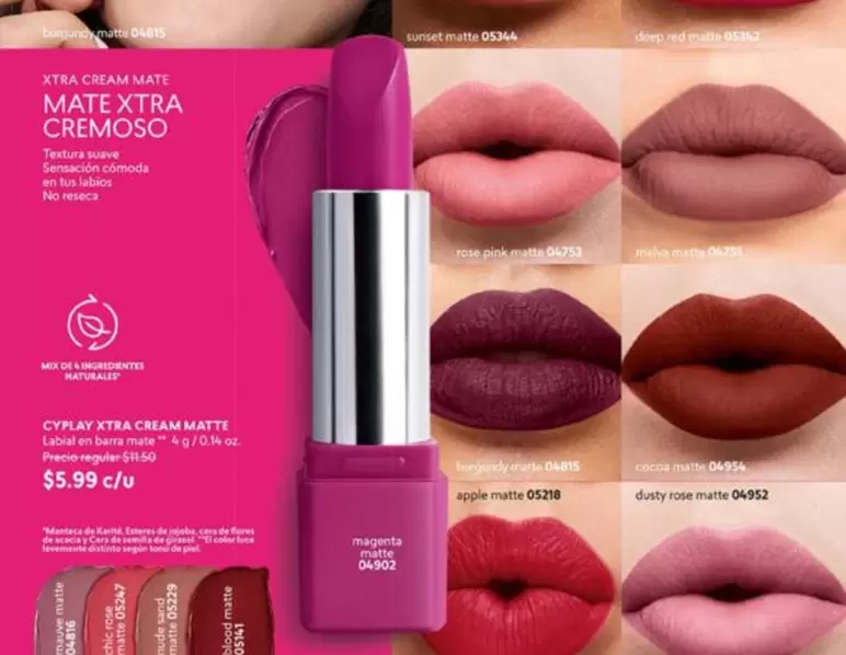 Avon - MATE XTRA CREMOSO