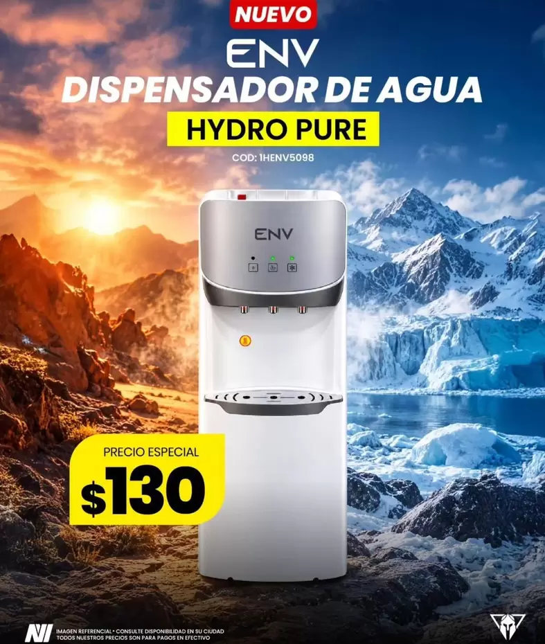 DISPENSADOR DE AGUA HYDRO PURE