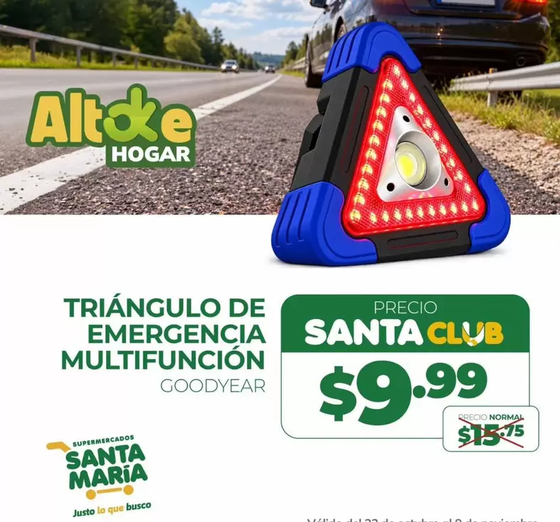 María - TRIÁNGULO DE EMERGENCIA MULTIFUNCIÓN