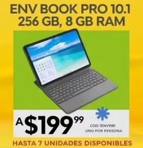 Pro - ENV BOOK PRO 10.1 256 GB, 8 GB RAM