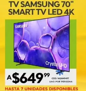 Samsung - TV SMART TV LED 4K