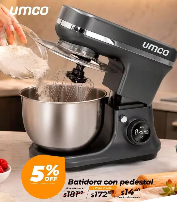 Umco - Batidora con pedestal