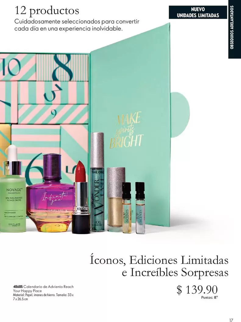 Oriflame - Calendario de Adviento