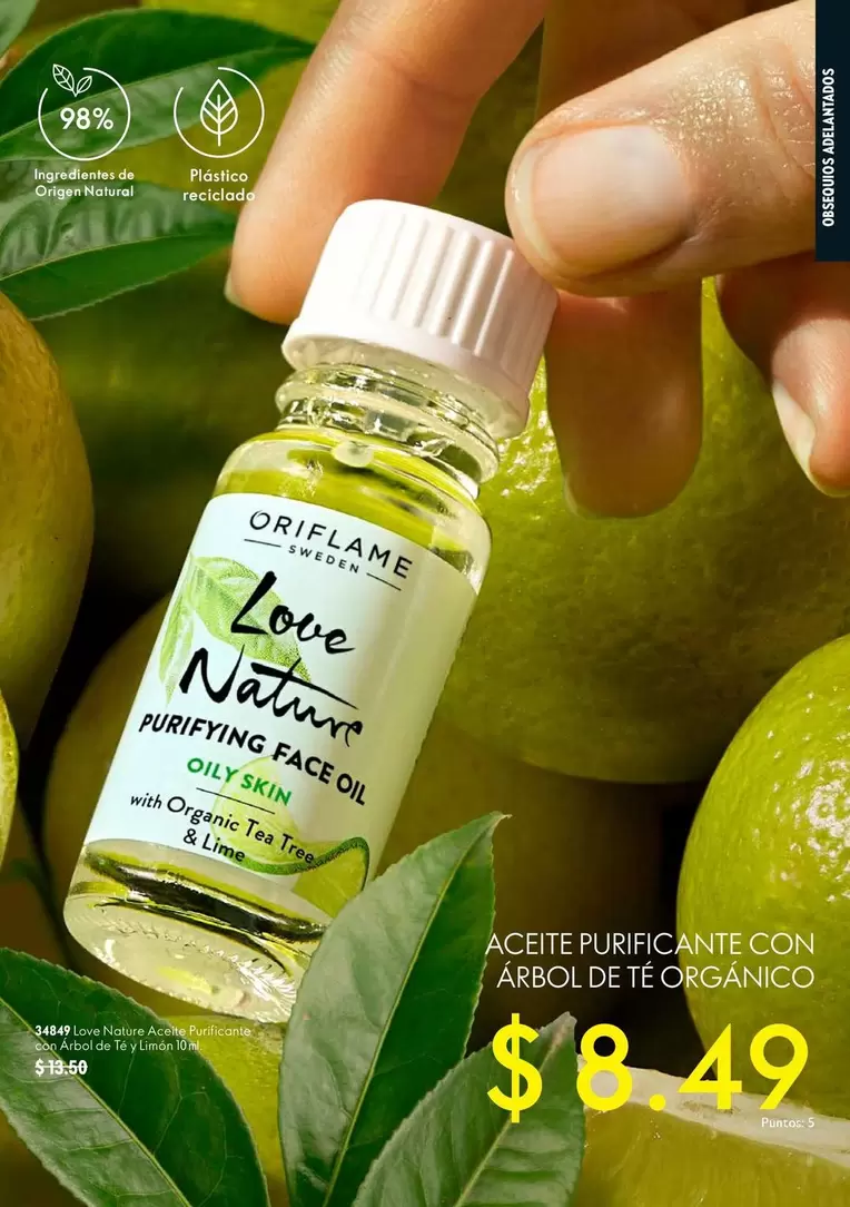 Oriflame - Love Nature Purifying Face Oil