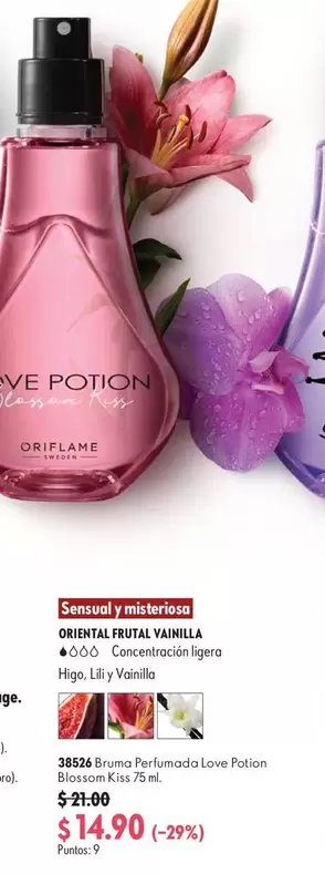 Oriflame - Perfume Love Potion Blossom Kiss 75 ml
